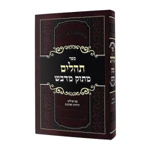 תהלים מתוק מדבש Tehillim Masok MiDvash Compact