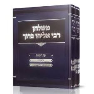 משלח רבי אליהו ברוך על התורה M’shulchan Eliyahu Boruch 2vol