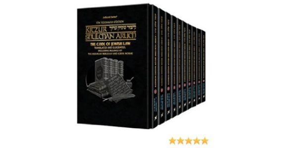 Kitzur Shulchan Arulch – Pocket Size Set Of 10 (slip case)