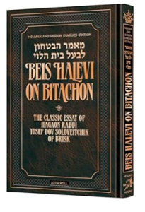 Beis Halevi on Bitachon – Deluxe Embossed Cover