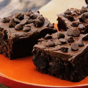 chocolate brownie coffee