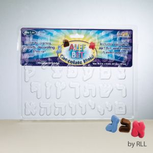 Alef Bet Chocolate Mold