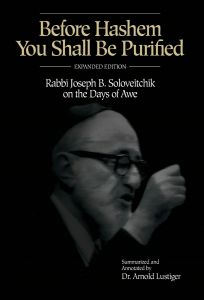 BEFORE HASHEM SOLOVEITCHIK