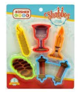 Cookie Cutters – Shabbos SET 5pc. Plastic