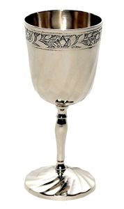 Kiddush Cup-Polished Aluminum