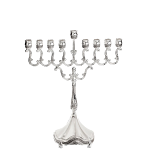 Menorah Silver Plated 8″
