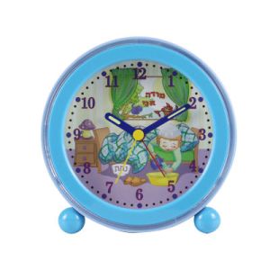 Modeh Ani Singing Alarm Clock -Boy Light Blue 4.5×4.5 x