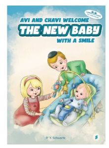 Avi and Chavi Welcome the New Baby With a Smile