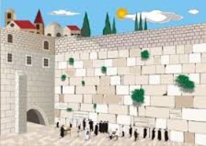 Art Puzzle- Praying At Weastern Wall