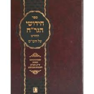חידושי הגר”ח החדש על הש”ס Chidushei HaGrach