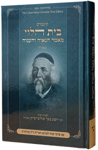 בית הלוי – מאמר הגאוה והענוה – קטן כריכה רכה BEIS HALEVY HAGOS VEHEAVONA