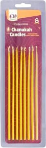 8pk Shamoshim Candles 100% Beeswax
