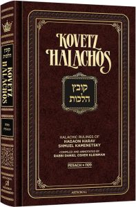 Kovetz Halachos – Pesach