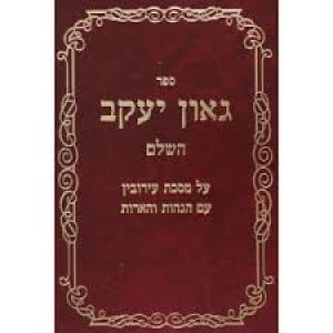 גאון יעקב עירובין Gaon Yaakov Eiruvin