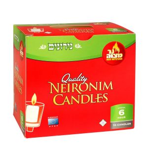 6 Hour Neironim Candles – 72 Pk