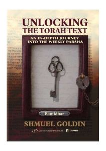 Unlocking the Torah Text Numbers Bamidbar