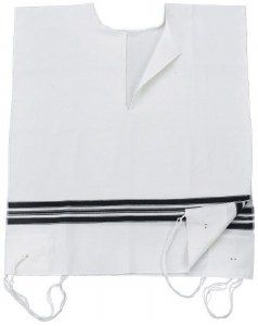 Wool Tzitzis 20 Round Neck Avodas Yad Thick
