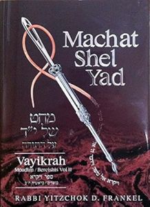 Machat Shel Yad: Vayikrah