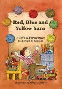 Red, Blue, and Yellow Yarn