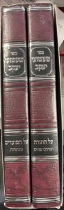 שעשועי יעקב – עה”ת ומועדים – ב”כ SHASHUEI YAAKOV 2 VOL