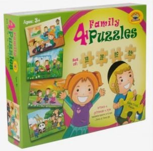 4 in 1 Family Puzzle