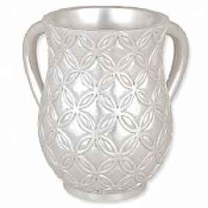 White Pearled Wash Cup