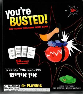 You’re Busted! Family Game Yiddish & English