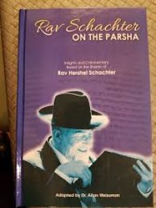 Rav Schachter on the Parshah