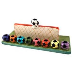 Soccer Menorah