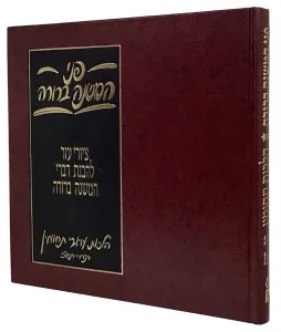 Pinei Hamishna Berurah Techumin פני המשנה ברורה הלכות ערובי תחומין