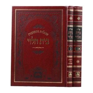 שו”ת בית הלוי – ב׳כ BEIS HALEVY 2VOL