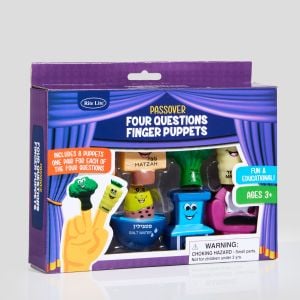 Set of 8 “Mah Nishtana” Vinyl Puppets