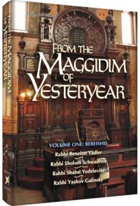 From the Maggidim of Yesteryear – Bereishis