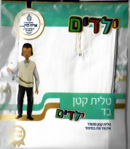 TZITZIS COTTON 18 ROUND NECK THICK STRINGS MEIR COHEN