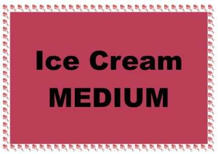 9999E MEDIUM ICE CREAM COFFEE