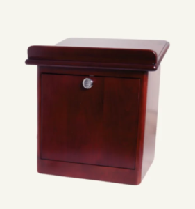 Combination Closed Box Wood Shtender
