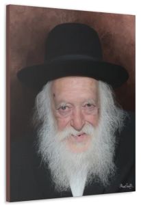Canvas Rav Chaim Kanievsky 24 x 30