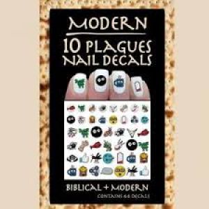 10 plagus nail decals