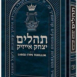 Large Type Tehillim / Psalms Pocket Size [Paperback]