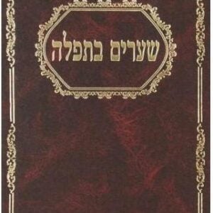 שערים בתפלה - על עשרה סוגי התפלה הרב פינקוס SHEIRIM BETFILLAH