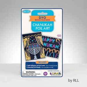 DYO Chanukah Foil Art