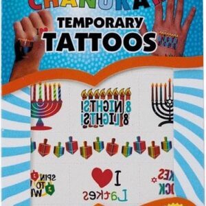 Chanukah Temporary Tattoos