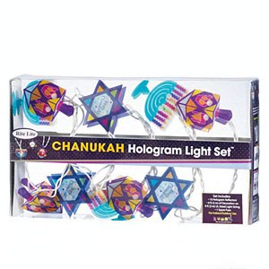 Chanukah Hologram Light Set