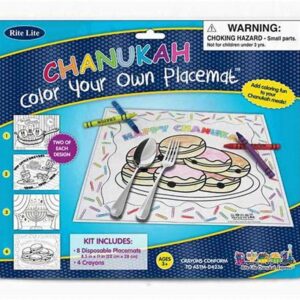 Design Your Own Chanukah Placemat