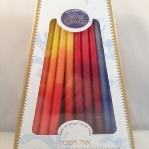 Deluxe Colored Chanukah Candles