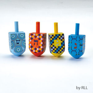 Dreidel Painted assorted designs