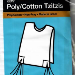 Tzitzis #5 Round Neck poly/cotton