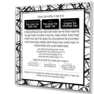 Lucite Al Hamichya Cracked Black 18x18