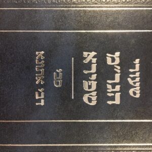 שיעורי הגר׳׳מ שפירא Shiurei Hagaon Rav Moshe Shapira