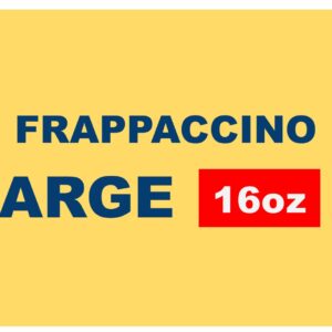 99905 Frappaccino Ice Coffee Large 16oz